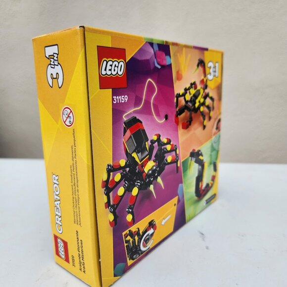New LEGO Creator 3-in-1 31159 Spider Toy Spider Scorpion Snake Wild Animals Surp - Picture 8 of 16